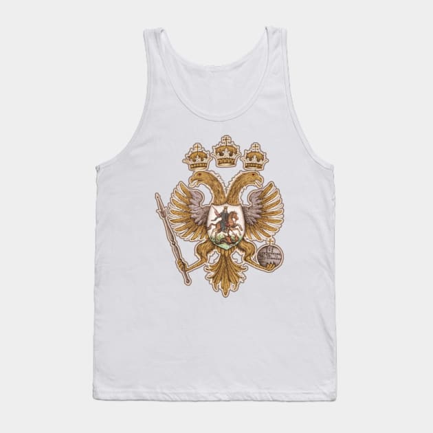 Russia - Historical Coat of Arms Tank Top by Historia